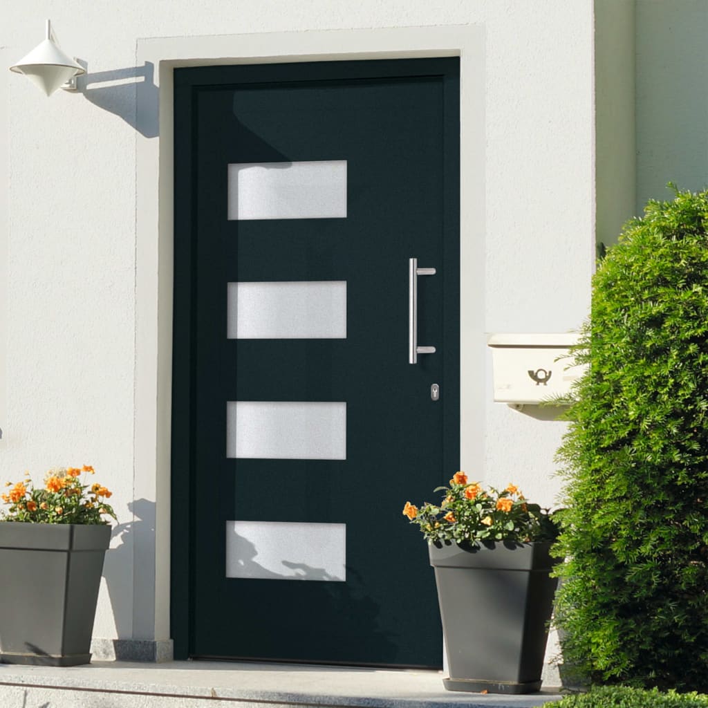 Haustür Aluminium Und Pvc 110X210 Cm