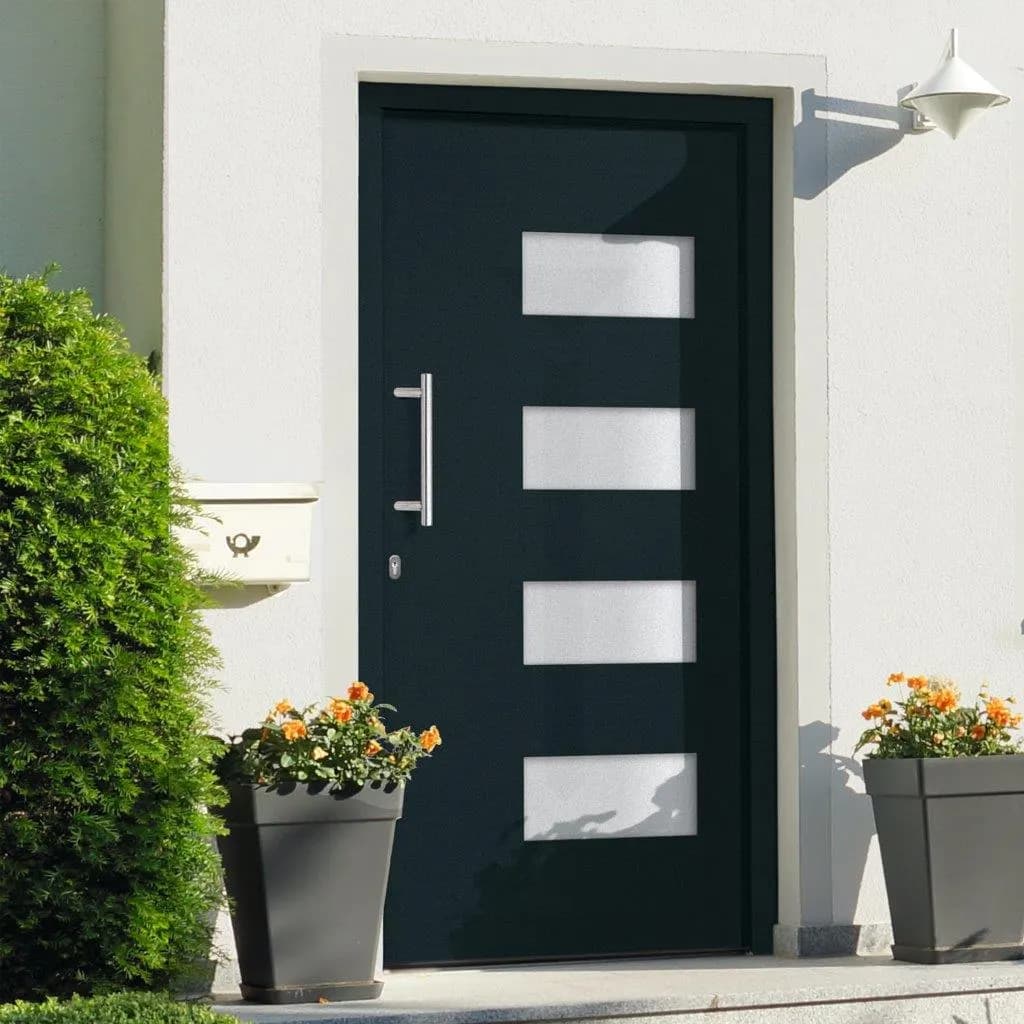 Haustür Aluminium Und Pvc 110X210 Cm