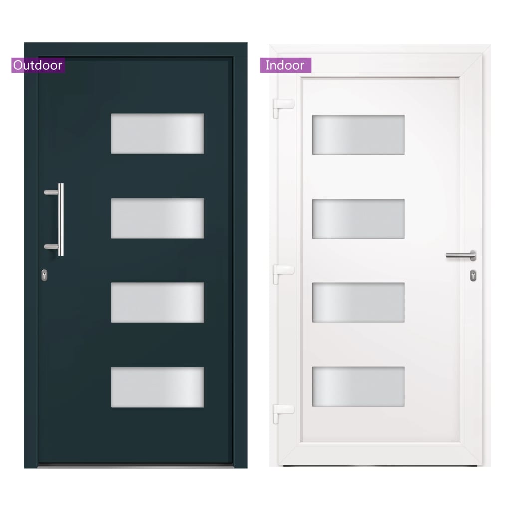 Haustür Aluminium Und Pvc