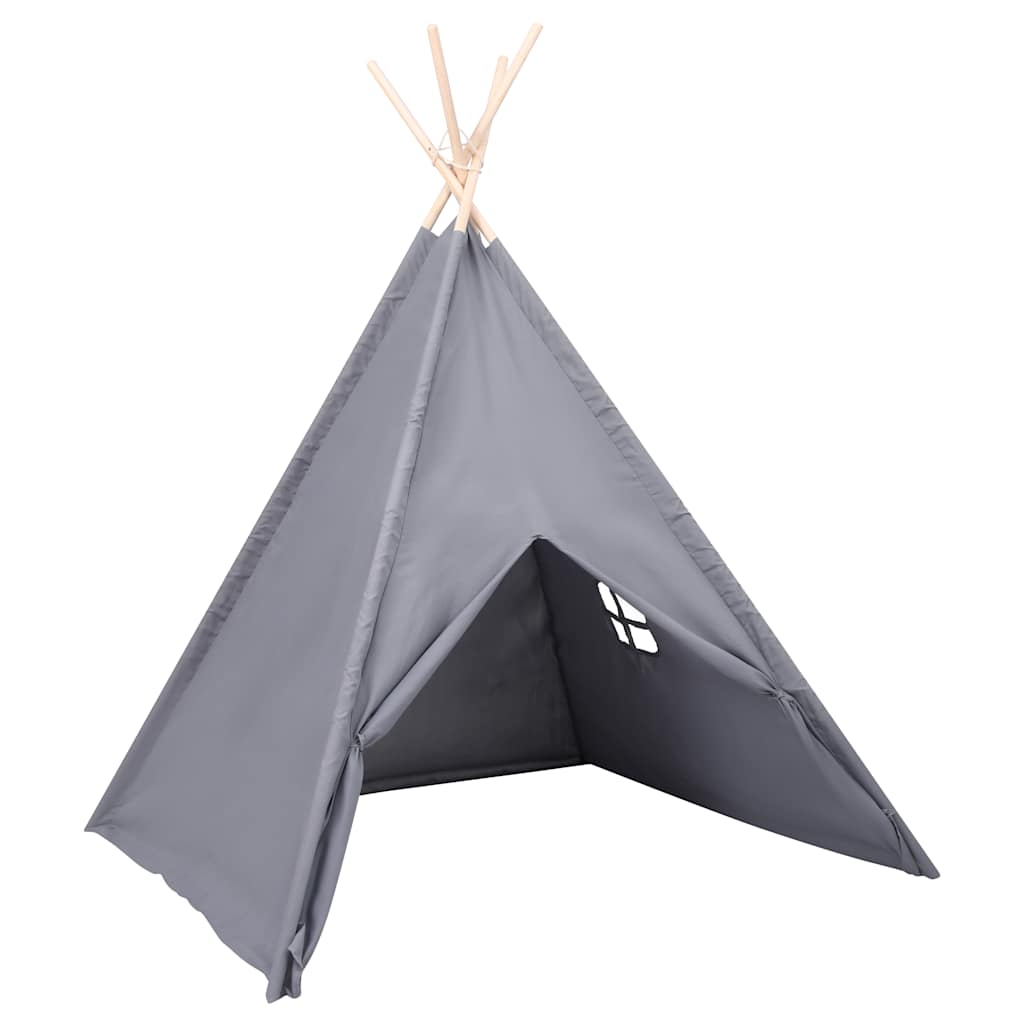 Kinder Tipi-Zelt Mit Tasche Pfirsichhaut 120X120X150 Cm