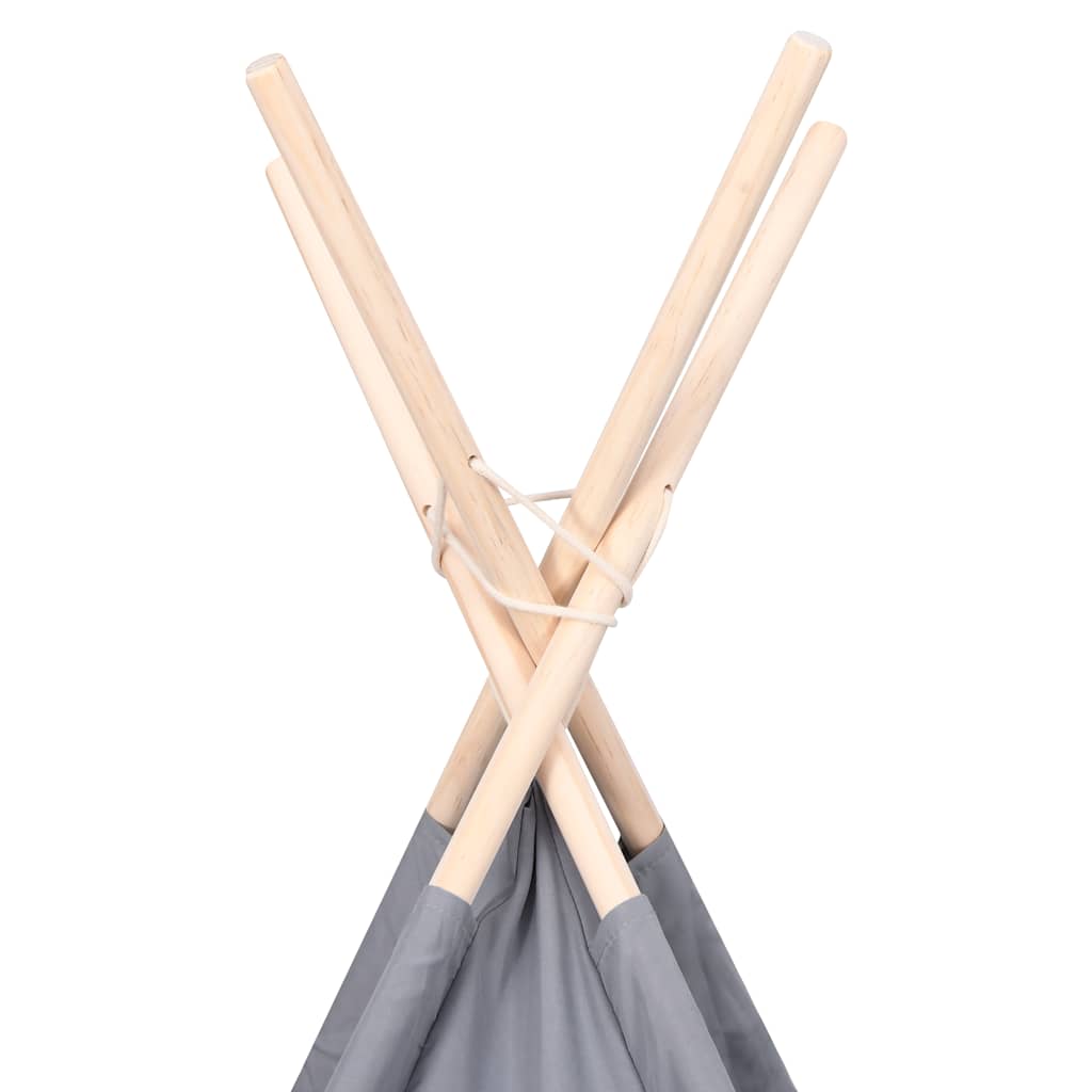 Kinder Tipi-Zelt Mit Tasche Pfirsichhaut 120X120X150 Cm