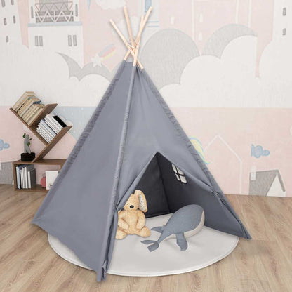 Kinder Tipi-Zelt Mit Tasche Pfirsichhaut 120X120X150 Cm