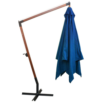 Ampelschirm Mit Mast 3X3 M Massivholz Tanne