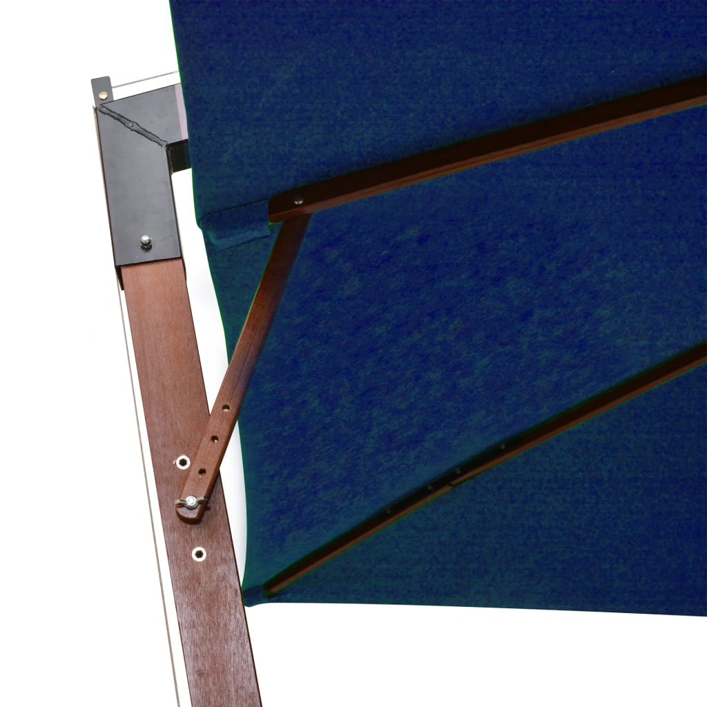 Ampelschirm Mit Mast 3X3 M Massivholz Tanne