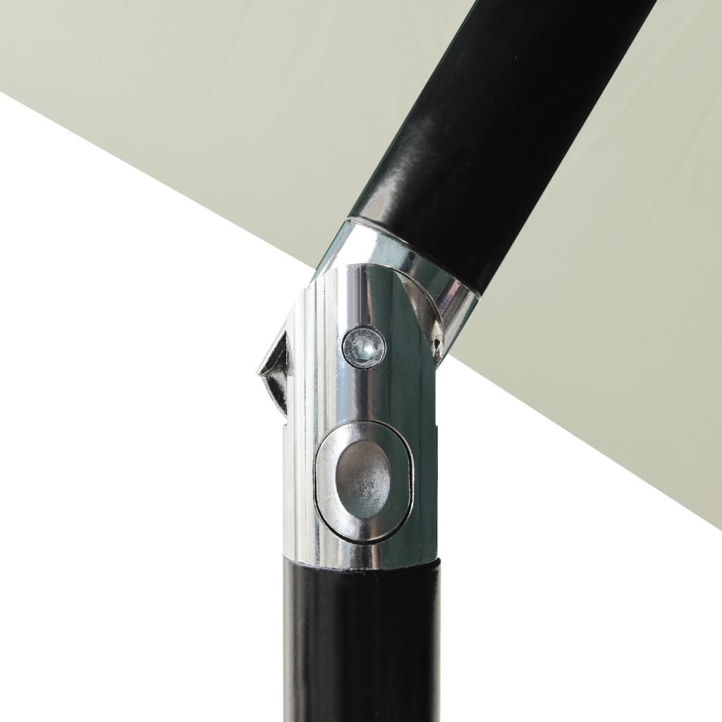 Sonnenschirm Mit Aluminium-Mast 3-Lagig 2 M