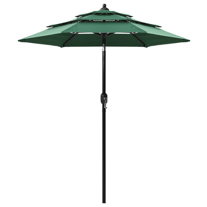 Sonnenschirm Mit Aluminium-Mast 3-Lagig 2 M