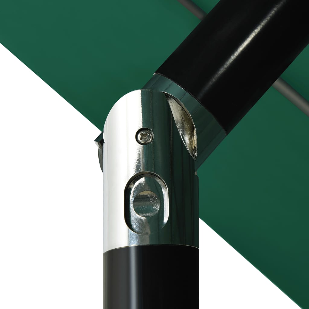 Sonnenschirm Mit Aluminium-Mast 3-Lagig 3,5 M