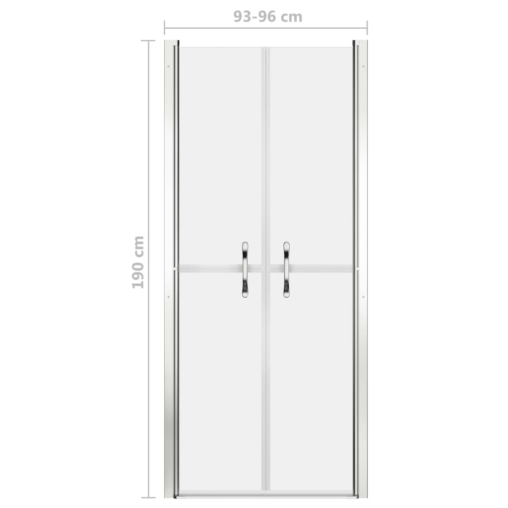 Duschtür Matt Esg 96X190 Cm