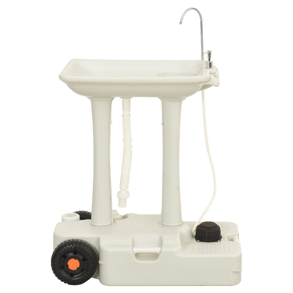 Camping-Handwaschbecken Mit Spender 35 L Grau