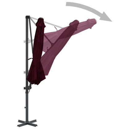 Ampelschirm Mit Aluminium-Mast 300 Cm