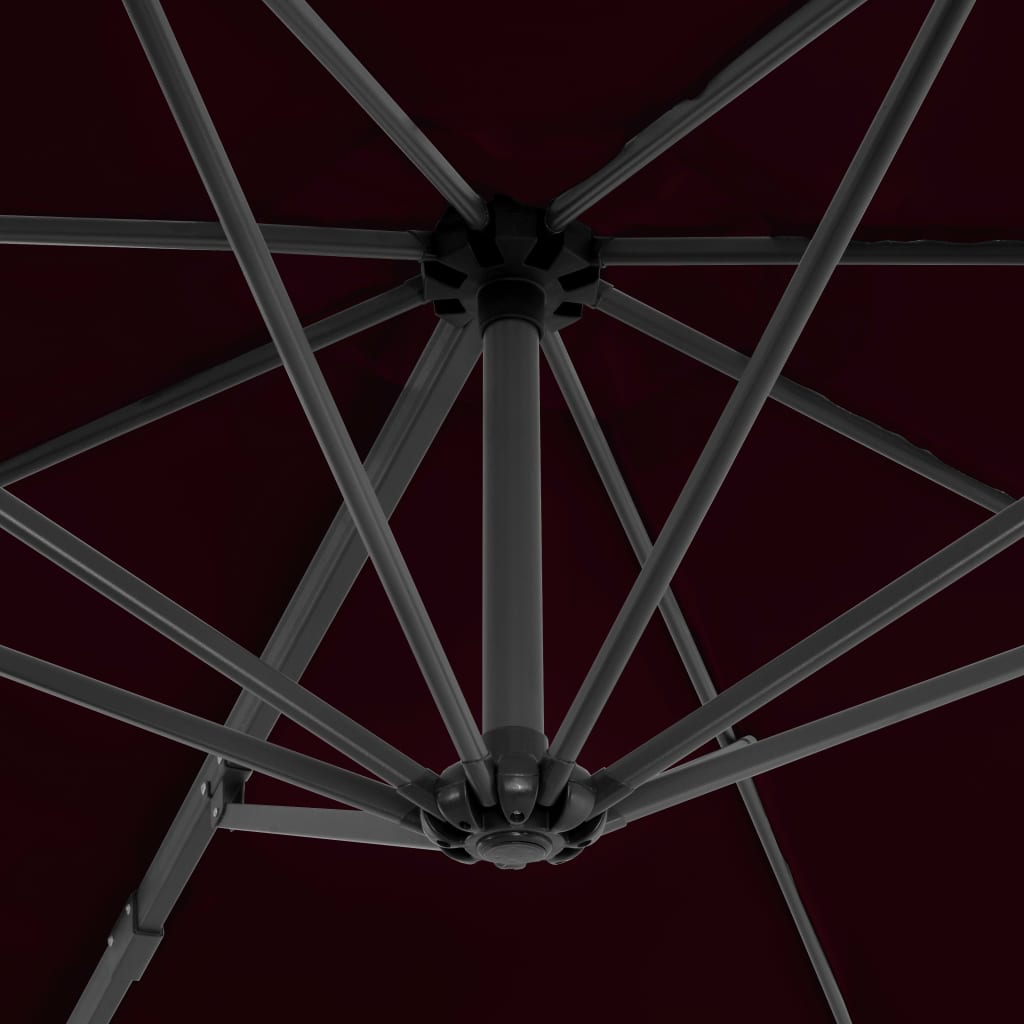 Ampelschirm Mit Aluminium-Mast 300 Cm
