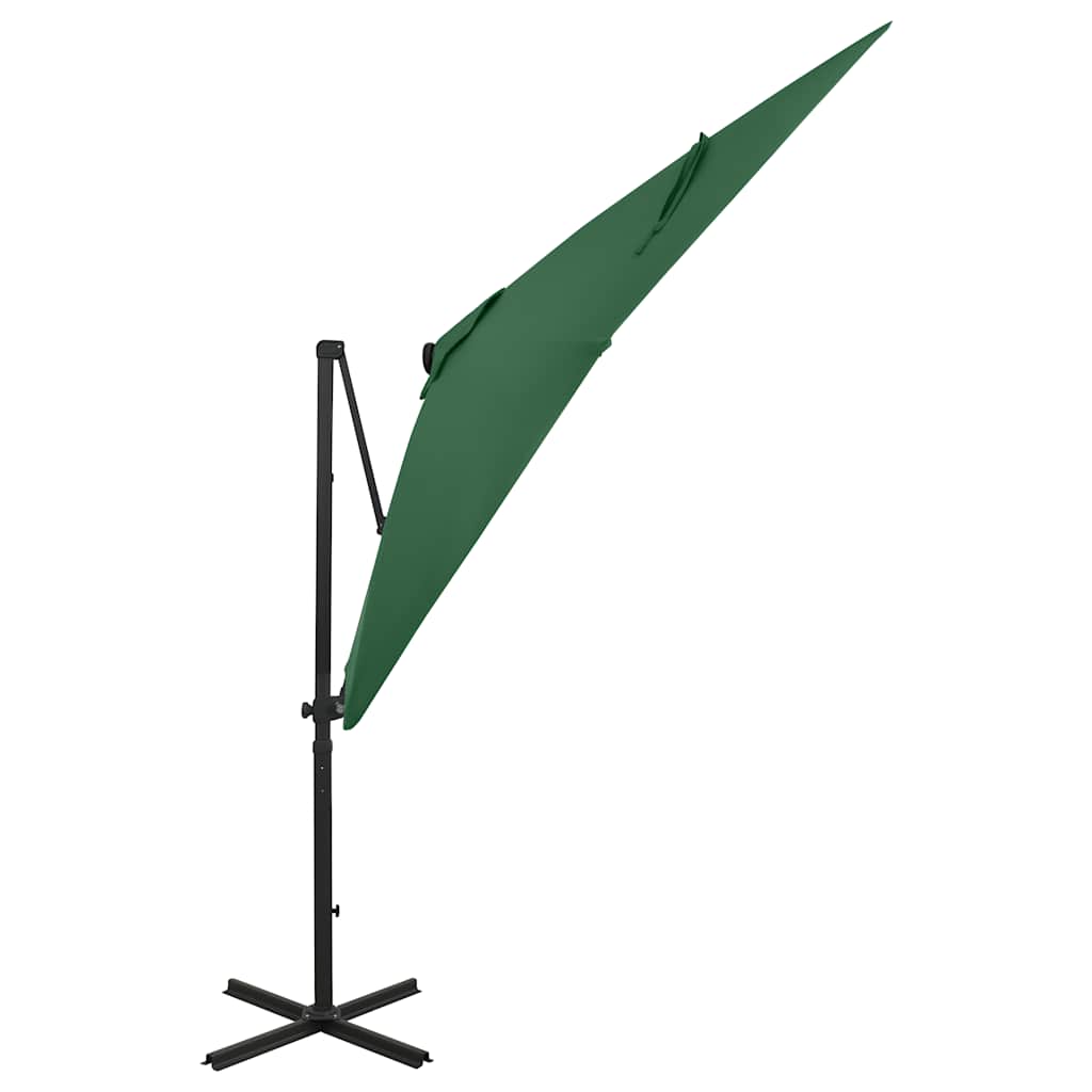 Ampelschirm Mit Led-Beleuchtung 250 Cm