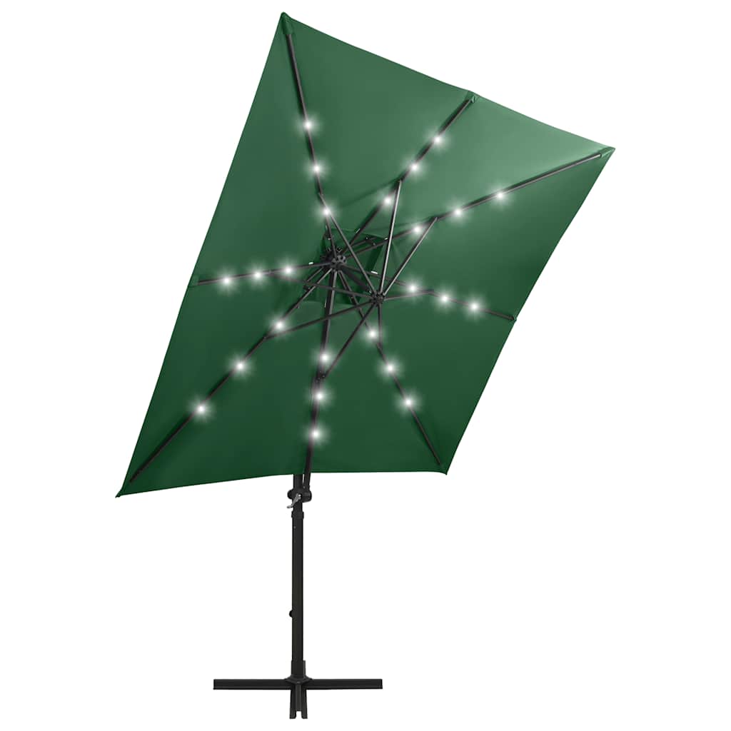 Ampelschirm Mit Led-Beleuchtung 250 Cm