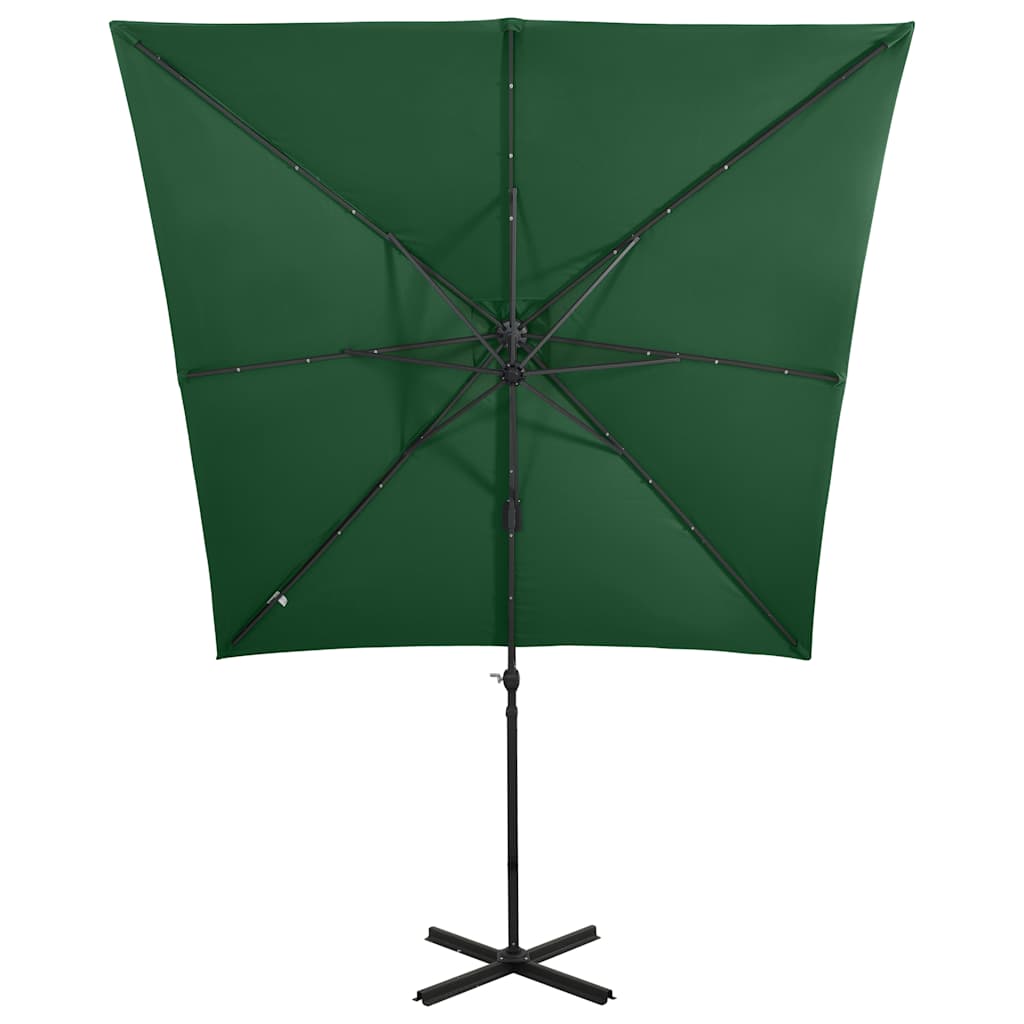 Ampelschirm Mit Led-Beleuchtung 250 Cm