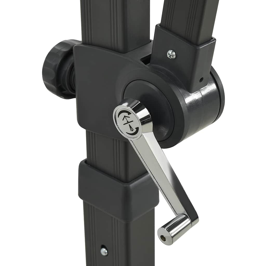 Ampelschirm Mit Led-Beleuchtung 250 Cm