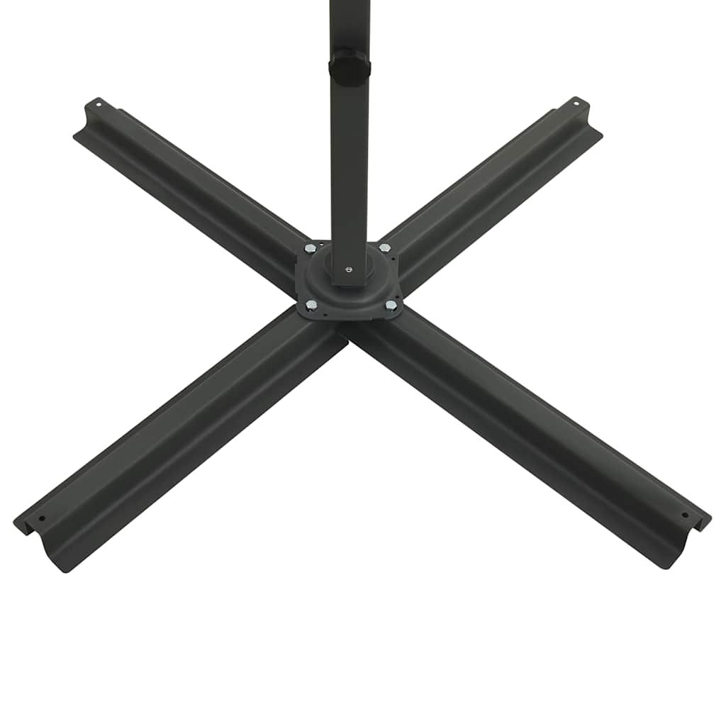 Ampelschirm Mit Led-Beleuchtung 250 Cm