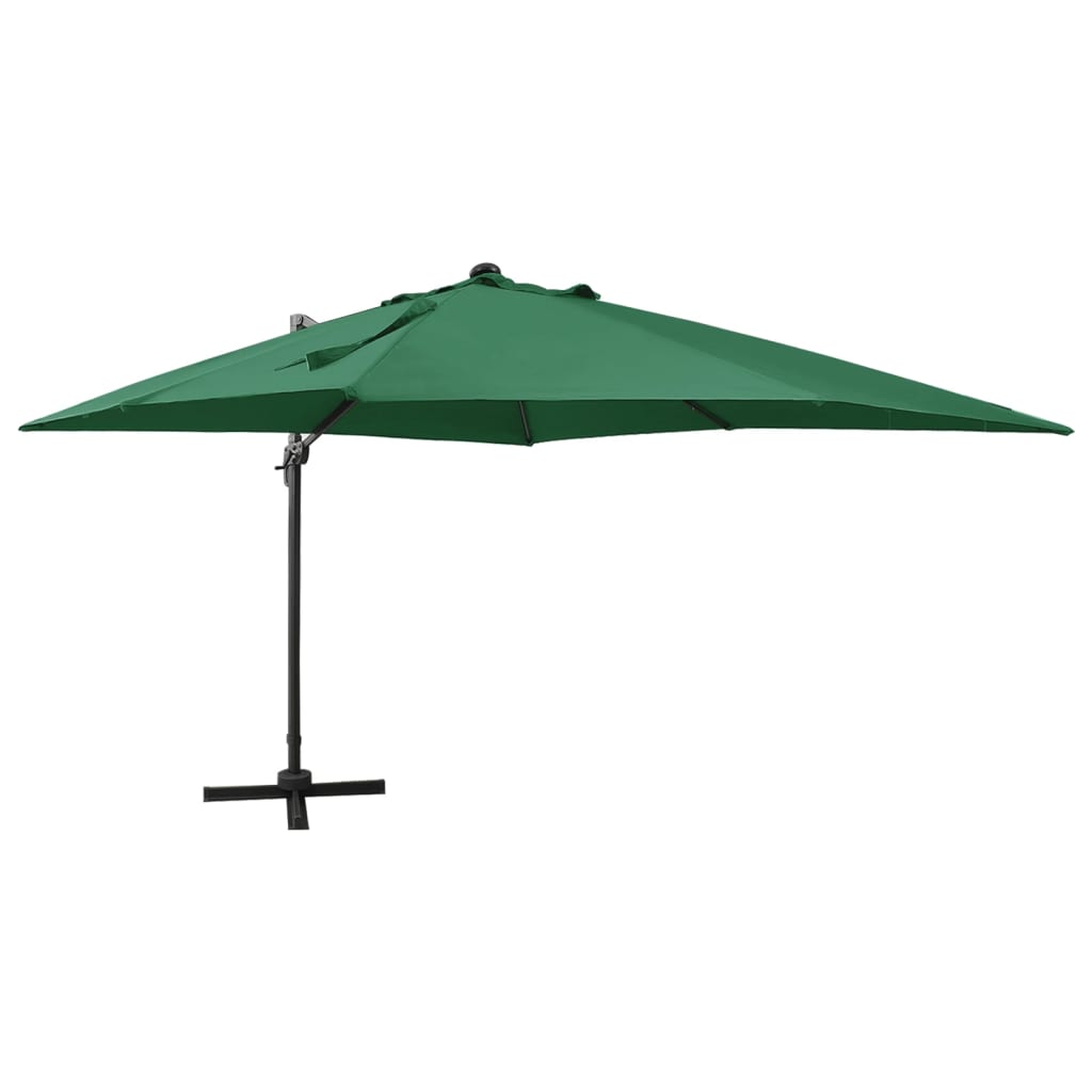 Ampelschirm Mit Led-Beleuchtung 300 Cm