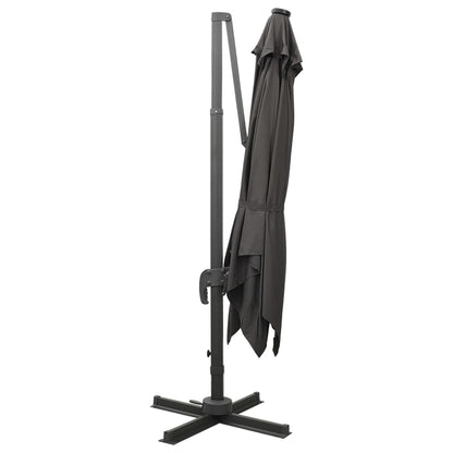 Ampelschirm Mit Led-Beleuchtung 300 Cm