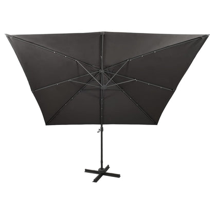 Ampelschirm Mit Led-Beleuchtung 300 Cm