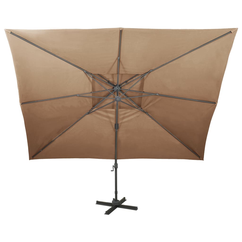 Ampelschirm Mit Lüftung 400X300 Cm