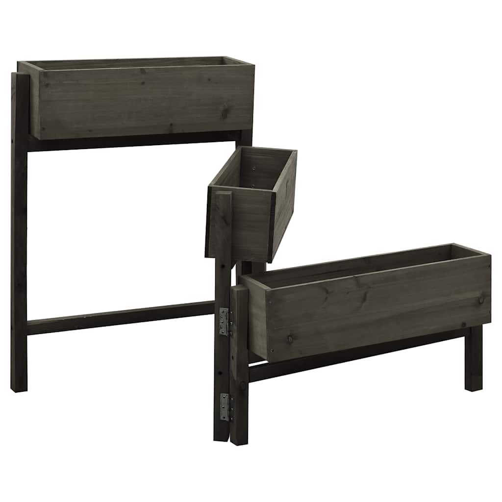 Pflanzkübel Klappbar 60X14X75 Cm Massivholz Tanne