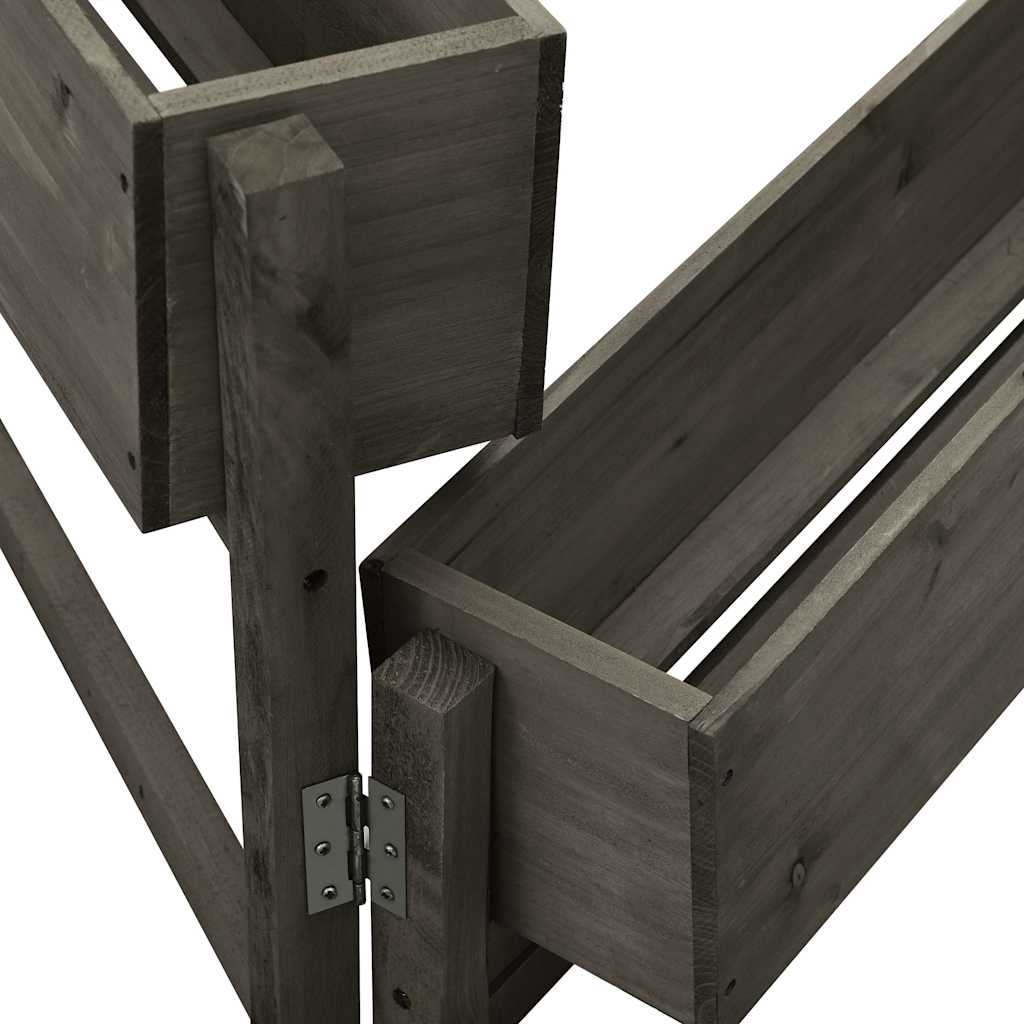 Pflanzkübel Klappbar 60X14X75 Cm Massivholz Tanne