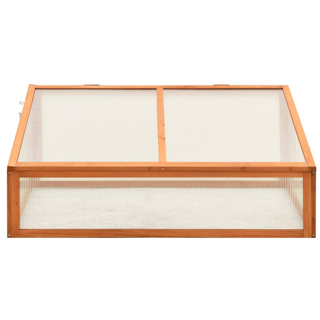 Gewächshaus 100X65X40 Cm Tannenholz