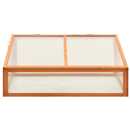 Gewächshaus 100X65X40 Cm Tannenholz
