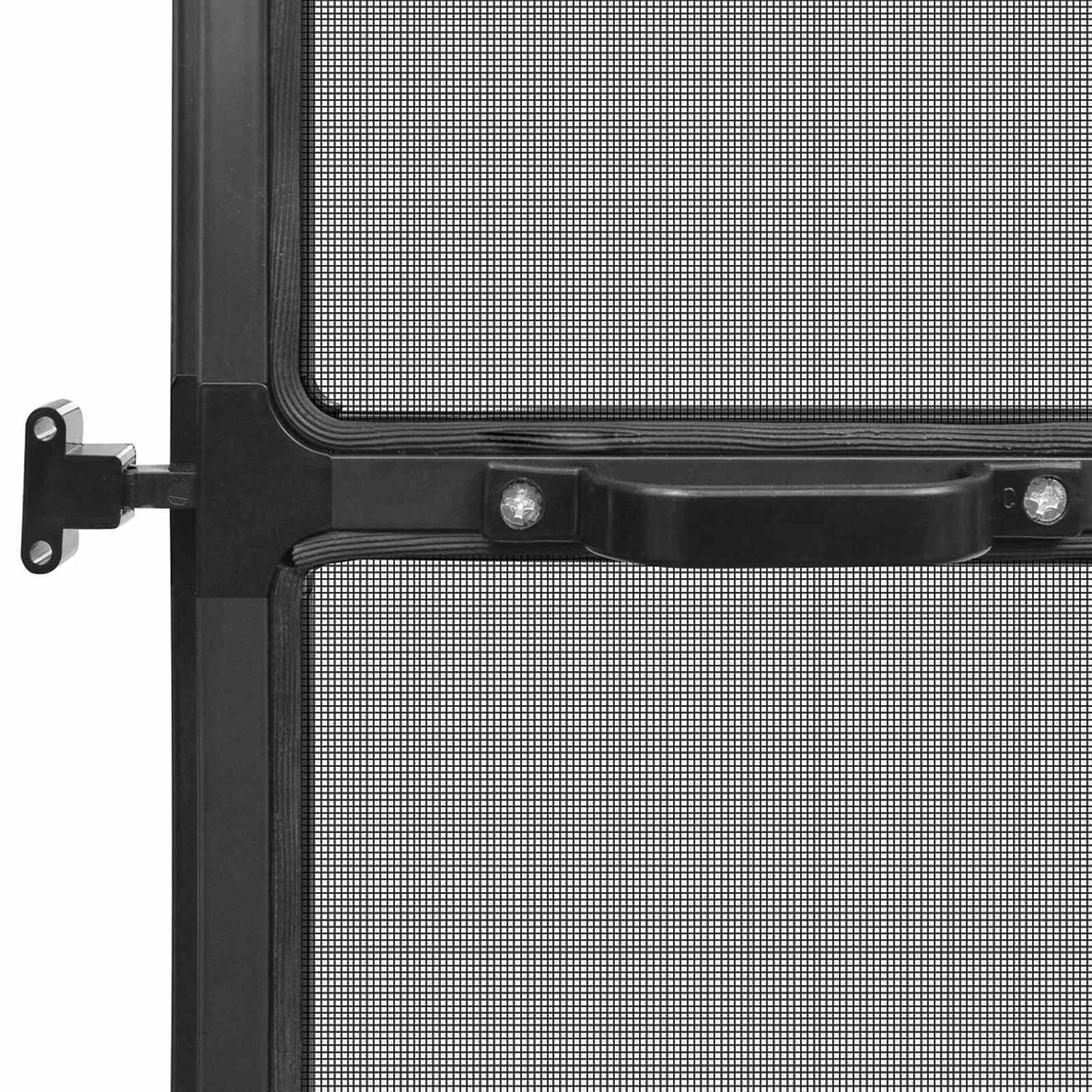 Schwenk-Insektenscreen Und Schwarz