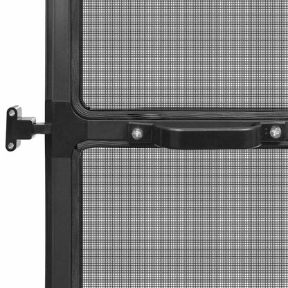 Schwenk-Insektenscreen Und Schwarz