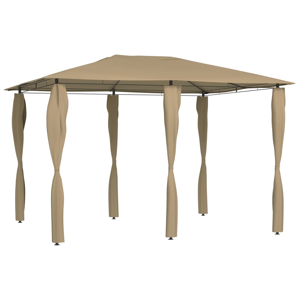 Pavillon 2,98X5,3X2,59 M Grau 160 G/M²