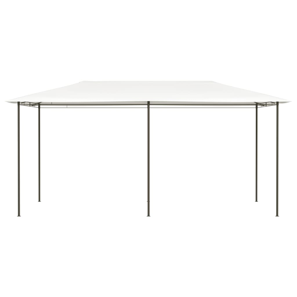 Pavillon 2,98X5,3X2,59 M Creme 160 G/M² Schwarz