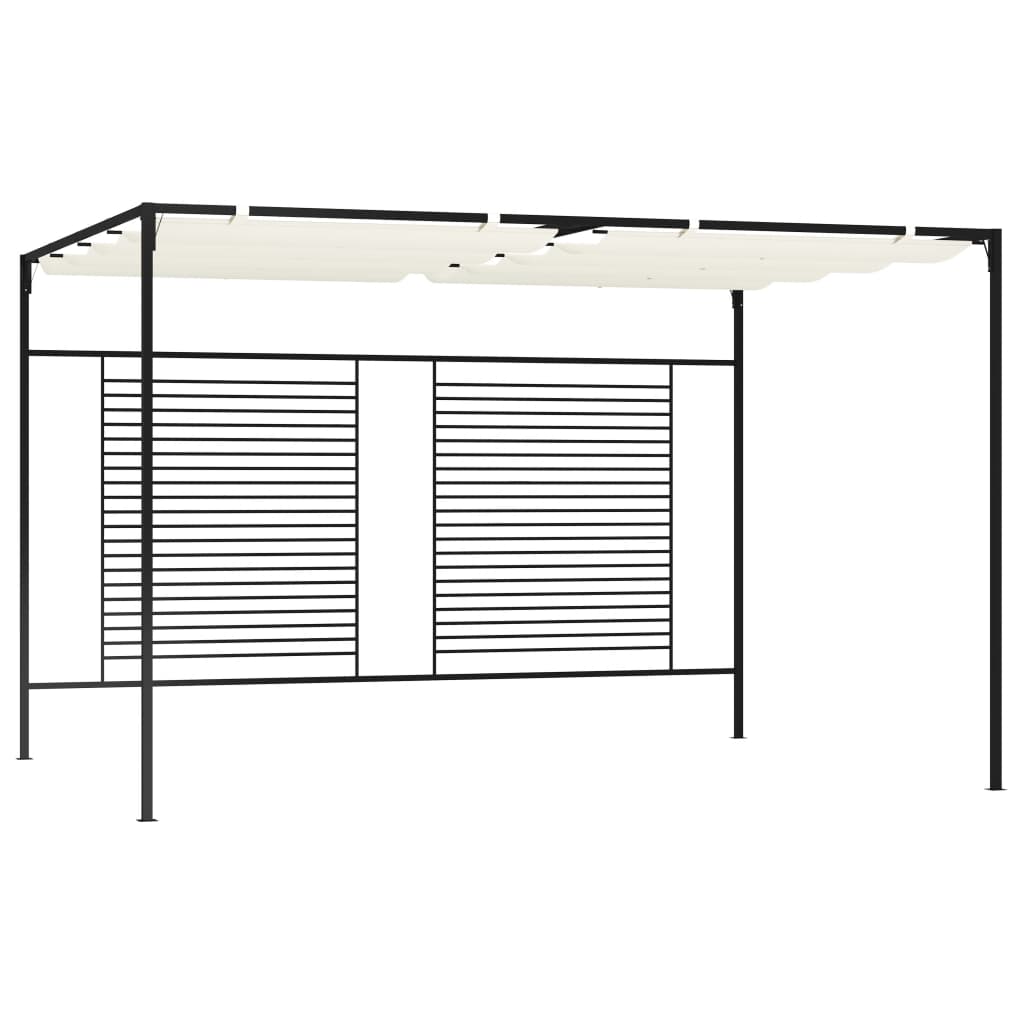 Pavillon Mit Ausziehbarem Dach 3X4X2,3 M 180 G/M²
