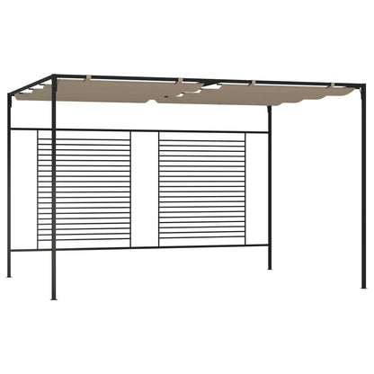 Pavillon Mit Ausziehbarem Dach 3X4X2,3 M 180 G/M²