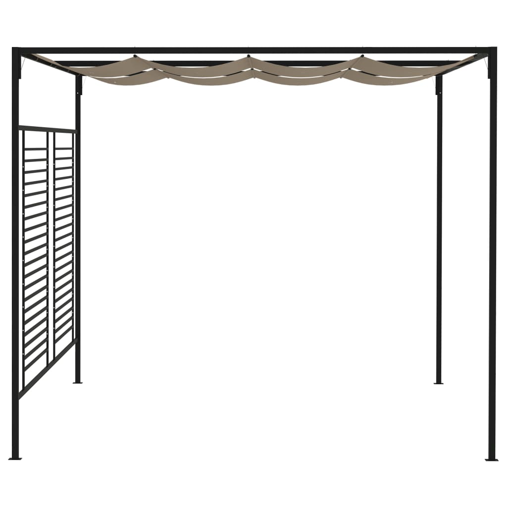 Pavillon Mit Ausziehbarem Dach 3X4X2,3 M 180 G/M²