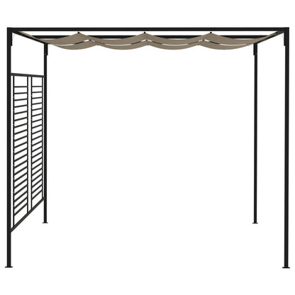 Pavillon Mit Ausziehbarem Dach 3X4X2,3 M 180 G/M²
