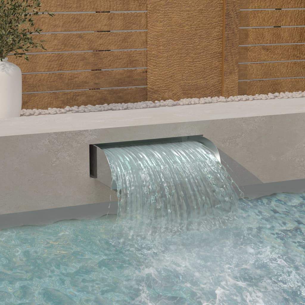 Wasserfall Mit Leds Edelstahl 304