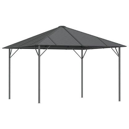 Pavillon Mit Dach Anthrazit