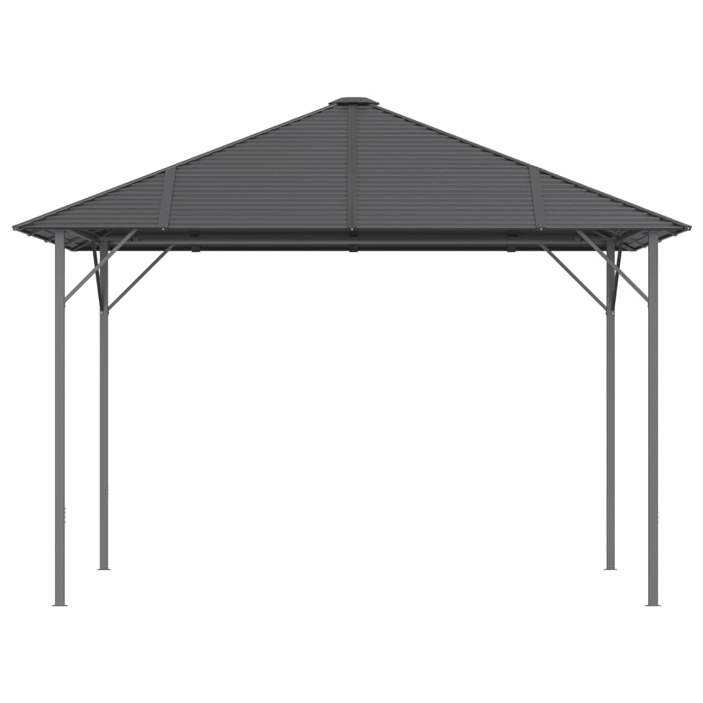 Pavillon Mit Dach Anthrazit