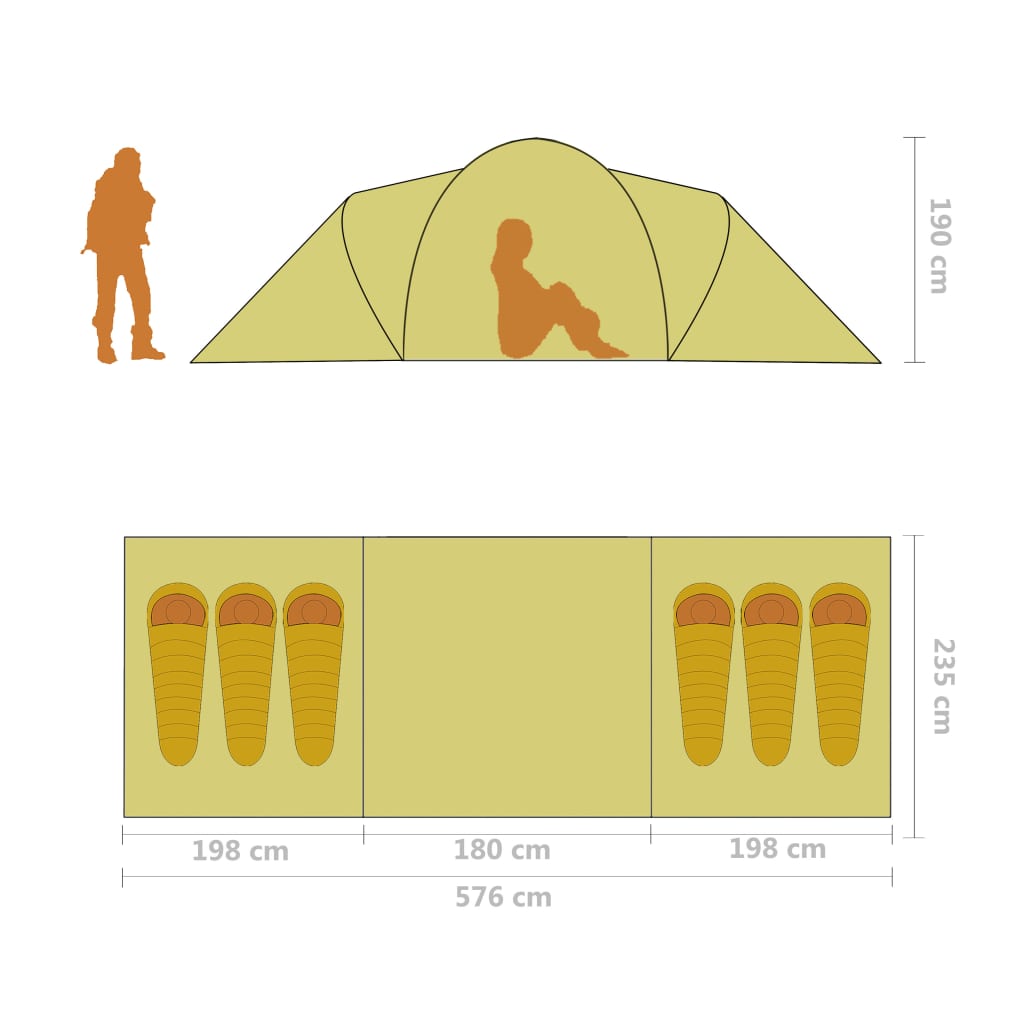 Campingzelt 6 Personen