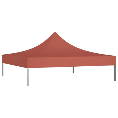 Partyzelt-Dach 3X3 M -Rot 270 G/M²