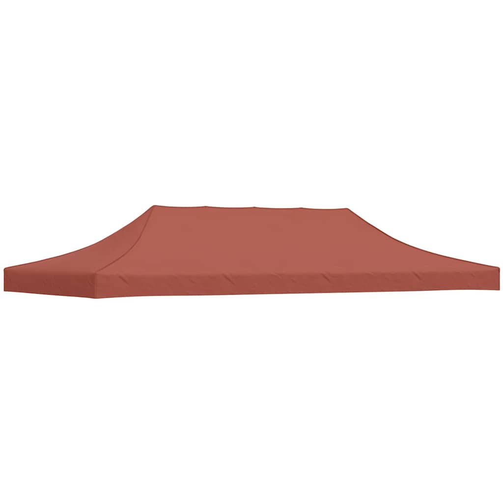 Partyzelt-Dach 6X3 M -Rot 270 G/M²