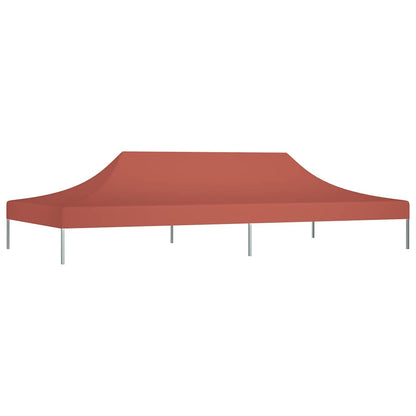 Partyzelt-Dach 6X3 M -Rot 270 G/M²