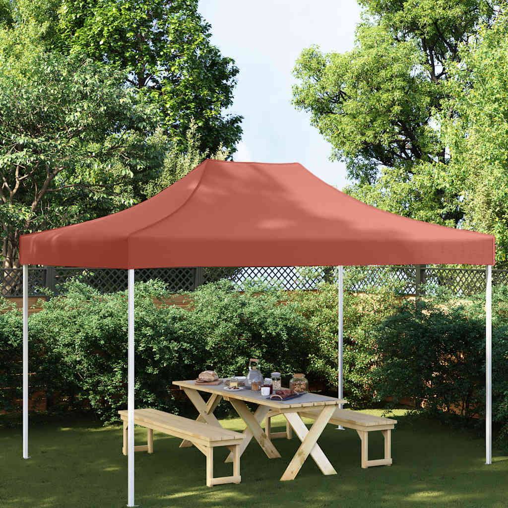 Partyzelt-Dach 4X3 M -Rot 270 G/M²