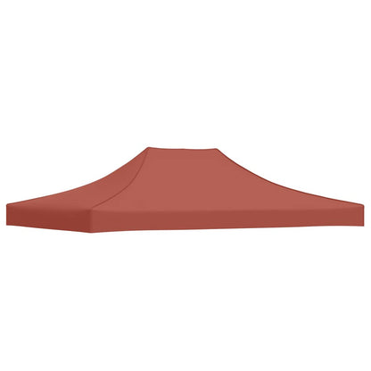 Partyzelt-Dach 4,5X3 M -Rot 270 G/M²