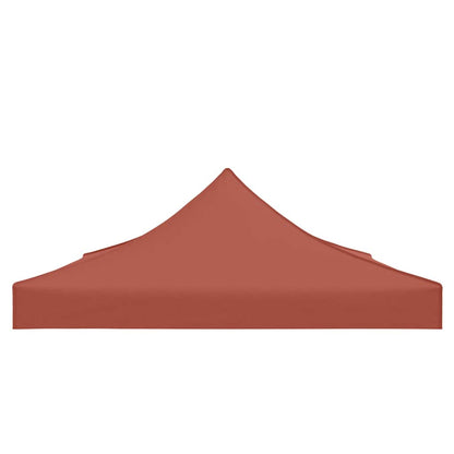 Partyzelt-Dach 4,5X3 M -Rot 270 G/M²