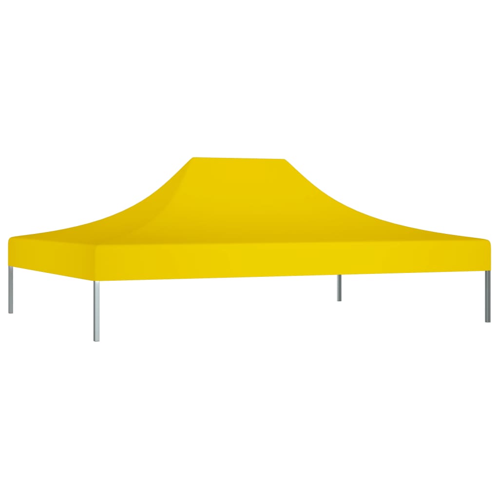 Partyzelt-Dach 4,5X3 M Gelb 270 G/M²