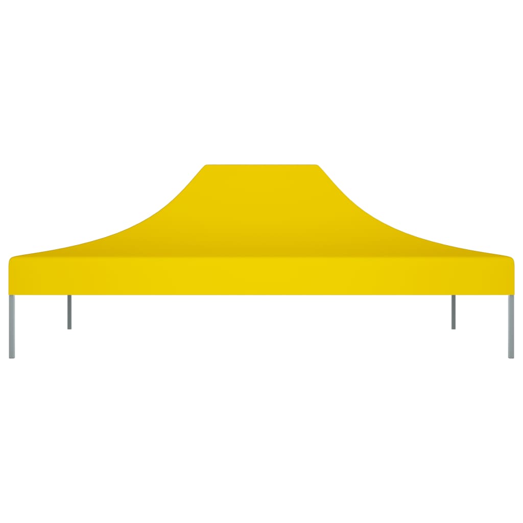 Partyzelt-Dach 4,5X3 M Gelb 270 G/M²