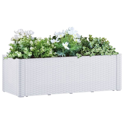 Garten-Hochbeet Mit Selbstbewässerungssystem 100X43X33 Cm