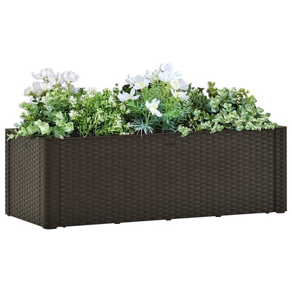 Garten-Hochbeet Mit Selbstbewässerungssystem 100X43X33 Cm